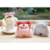Set of and Yamerunnos Fluffy Charms from Order Fluffy Plush Toys for Festival and 9th Anniversary Plush Mascots 3-Piece Moerunnos, Uminunnos,