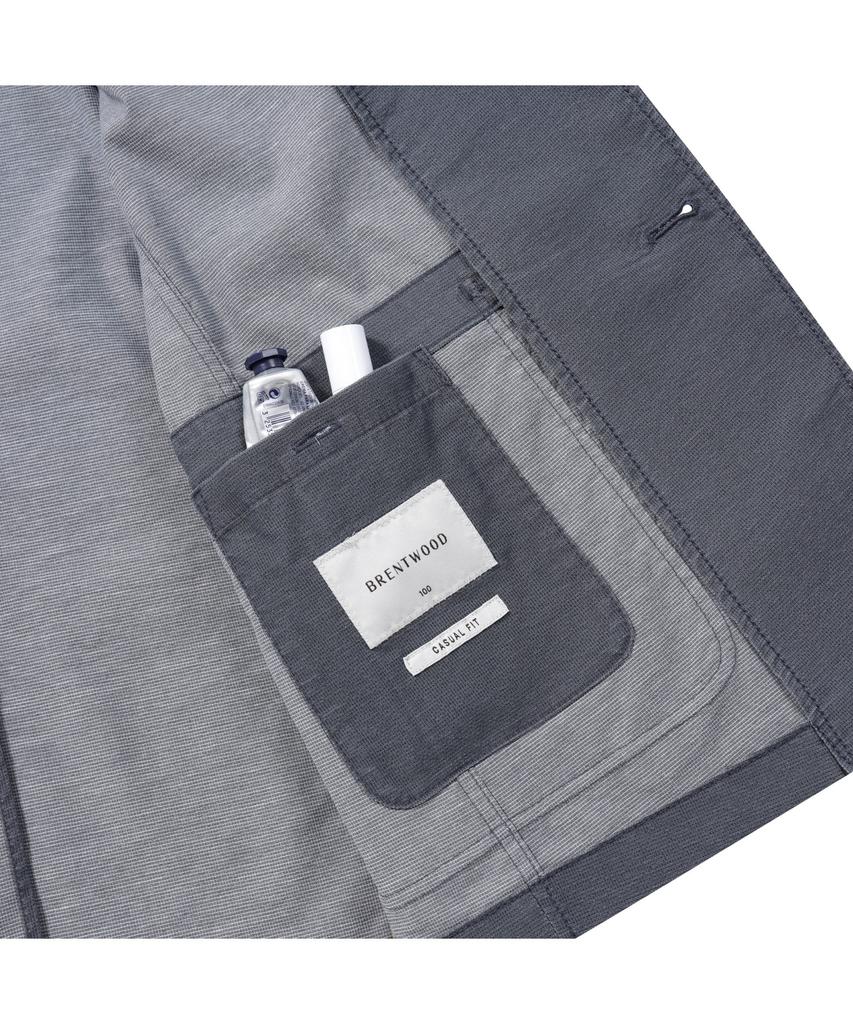 Brentwood Solid Pigment Washed Jacket Brjcm25521Bux
