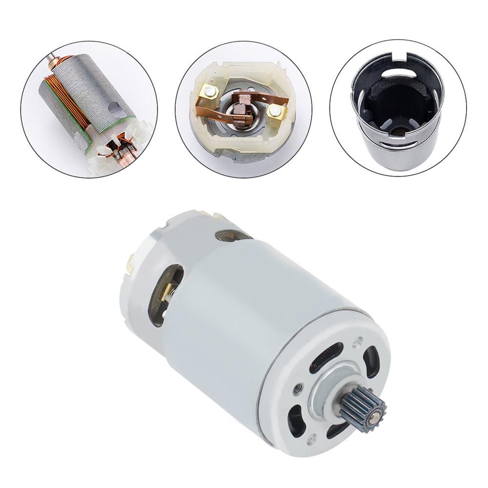 RS550 DC Motor 8.2mm 14 Teeth Gear Micro Motor 21V 28000RPM For Mini Saw