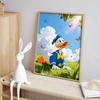 Disney Donald Duck butterflies 5D handmade diy diamond painting kit, home wall decoration