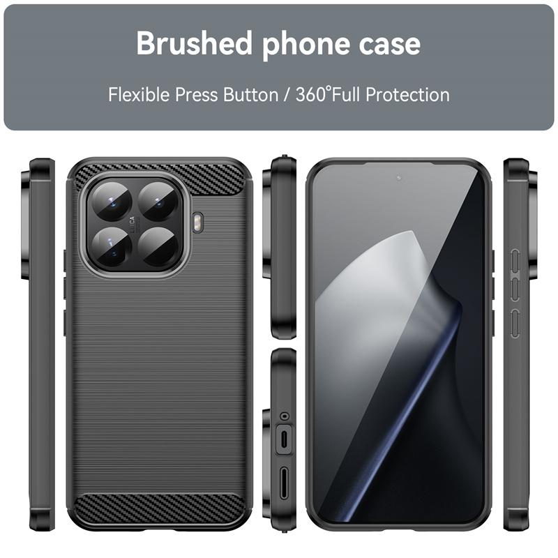 Flexible TPU Case for Xiaomi 15T Pro Mi 15T 5G Protective Cover Shockproof Frame Coque Capa Fundas