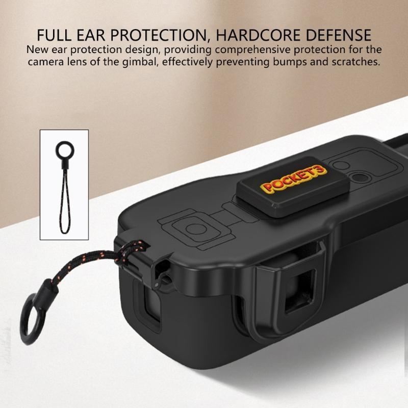 Flip Cover Camera Lens Protectors Featuring Shockproof ABS Material And Compactly Carrying Case For Accessories