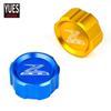Moto Accessories CNC Rear Brake Fluid Cylinder Master Reservoir Cover Cap For KAWASAKI Z800 Z 800 2013 2014 2015 2016