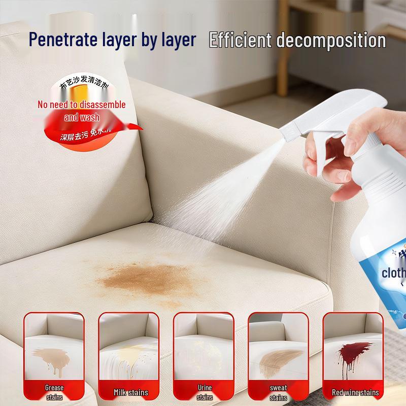 Mu Zhi He Wasserfreier Fleckenentferner für Stoffsofas und Teppiche