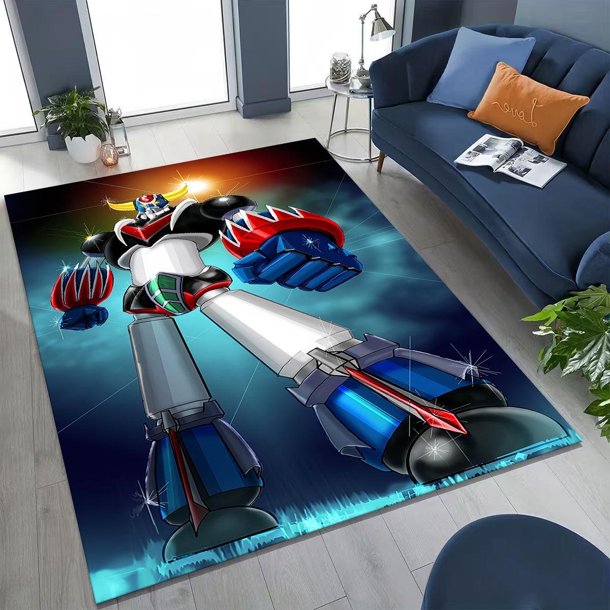 

27 Style UFO Robot Grendizer U Cartoon Rug for Bedroom Living Room Sofa Home Doormat Decor,Large Kids Play Non-slip Floor Mat 60x90cm( 23x35in )