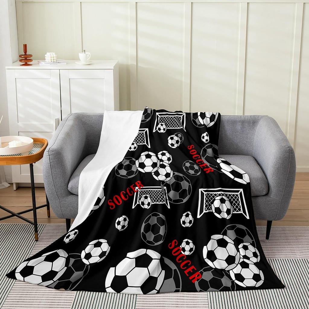 Contemporary Swirl Ring Line Art Pattern Comfortable Fleece Blanket Fit Living Room Bed Office All-match Simple Household Decor