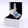 Butterfly Series Charm Bead Applicable To Original Jewelry &Diy Making Women Unique Bracelet Bangle Jewelry Fine Gift
