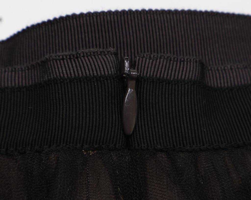 FOXEY [Good Condition] 43757 LA NOUVELLE Tulle Skirt 40 blackUsed