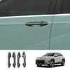 For Hyundai KONA 2024 2025 ABS carbonfiber door handle window lift switch cover center conlose gear box panle air outlet cover