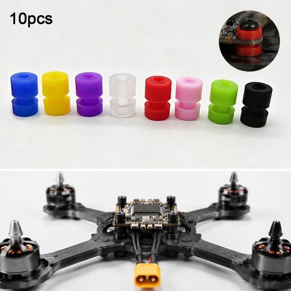 10pcs M2*6.6 Soft Mount Shock Absorption Balls For F4 F7 Flight Controller FPV Quadcopter