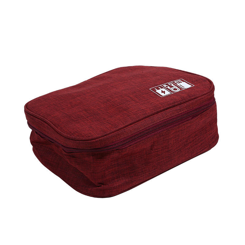Waterproof Cable Storage Bag Portable USB Charger Organizer For Digital Electronics Travel Data Line Management