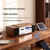 Bluetooth Retro Cassette CD Player with Harman-Quality Sound and High-Power Speaker