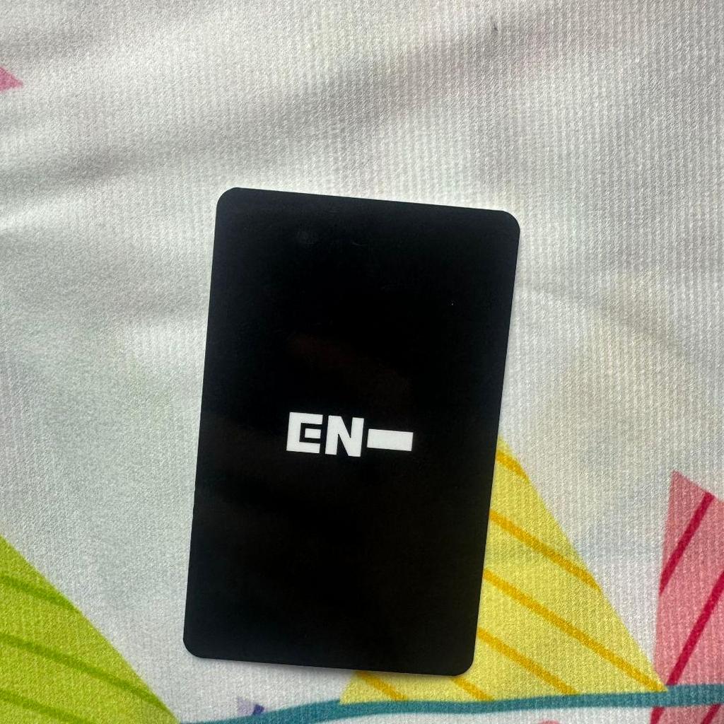 [USED] ENHYPEN Weveres Trading Card Enap Tour Commemoration Heeseung