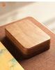 Rectangular Natural Stone Inkstone with Lid for Calligraphy & Portable Ink Cartridge Storage