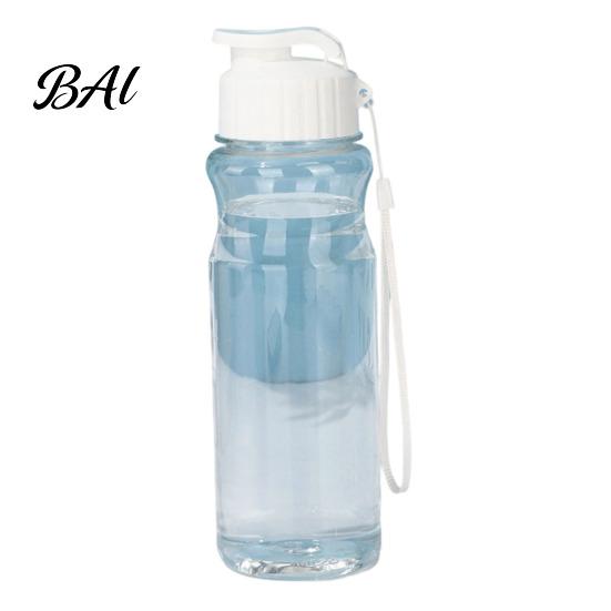 Gym Fitness Workout Water Bottle Sports Bottle, with Flip Lid, 550ml Capacity Leak-Proof Travel Friendly Portable Cup, for Outdoor And Hiking Cycling