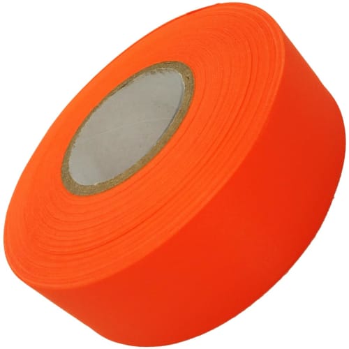 

KENOH Marking Tape, Orange, 50m Long x 30mm Wide
