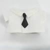 20cm Doll Clothes 17cm Labubu Clothes Shirt Tie and Trousers Set Mini Plush Doll'S Outfit Clothing Dolls Accessories