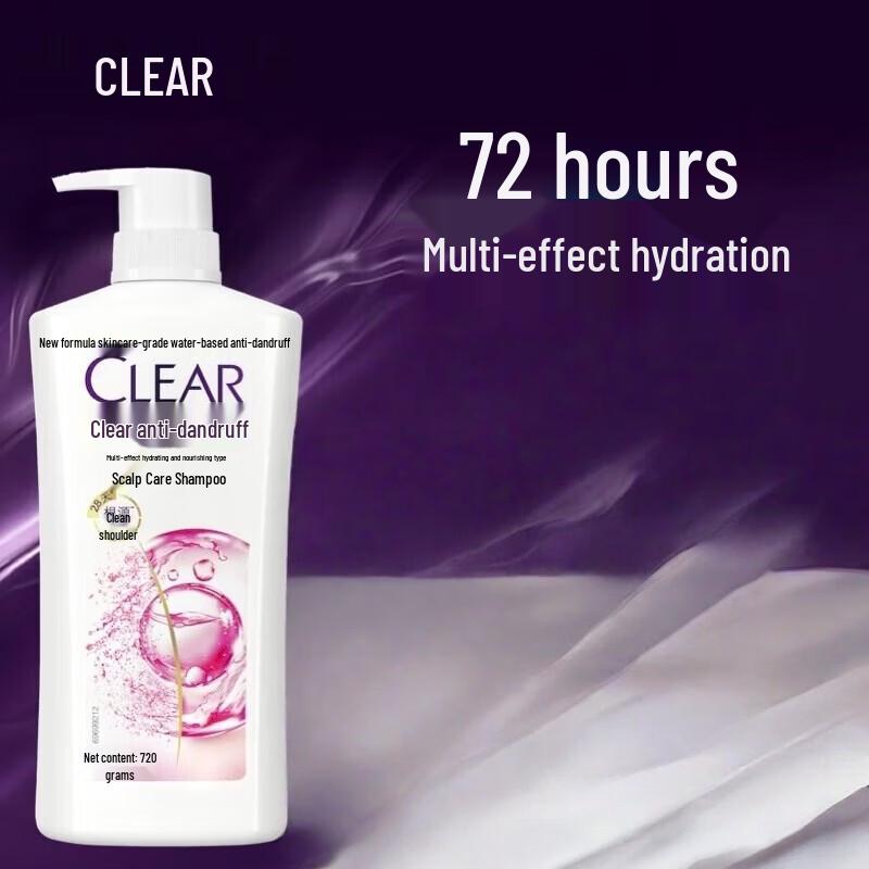 Clear Women s Hyaluronic Acid Anti-Dandruff Hydrating Shampoo