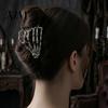 Skeleton Hand Hair Clip 3Pcs Halloween Claw Clip, Hollow Spider Web Ghost Alloy Clamp Non Slip Clamp, Gothic Accessories for Women Large Clips