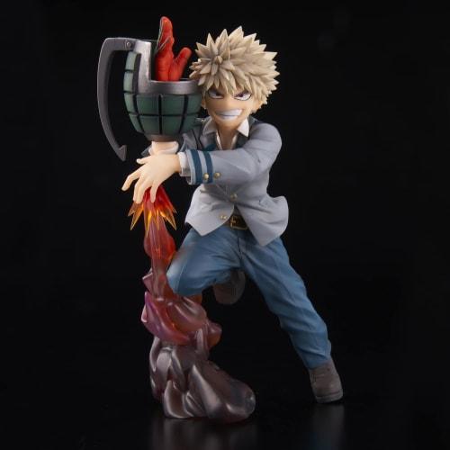 Union Creative My Hero Academia Intern Scale Figure: Katsuki Bakugo, Approximately 150mm, ATBC-PVC, Pre-painted, Complete Figure