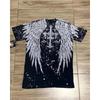 2000s Affliction Graphic T-Shirt Mens Large Grunge Wings New Fashion Style Couple Tops Pure Cotton Shirt