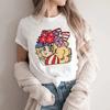 Candy Cartoon Print Streetwear T-shirt Harajuku Clothes Fashion Girls T Shirt Short Sleeve Summer Tee Casual Female O-Neck Top