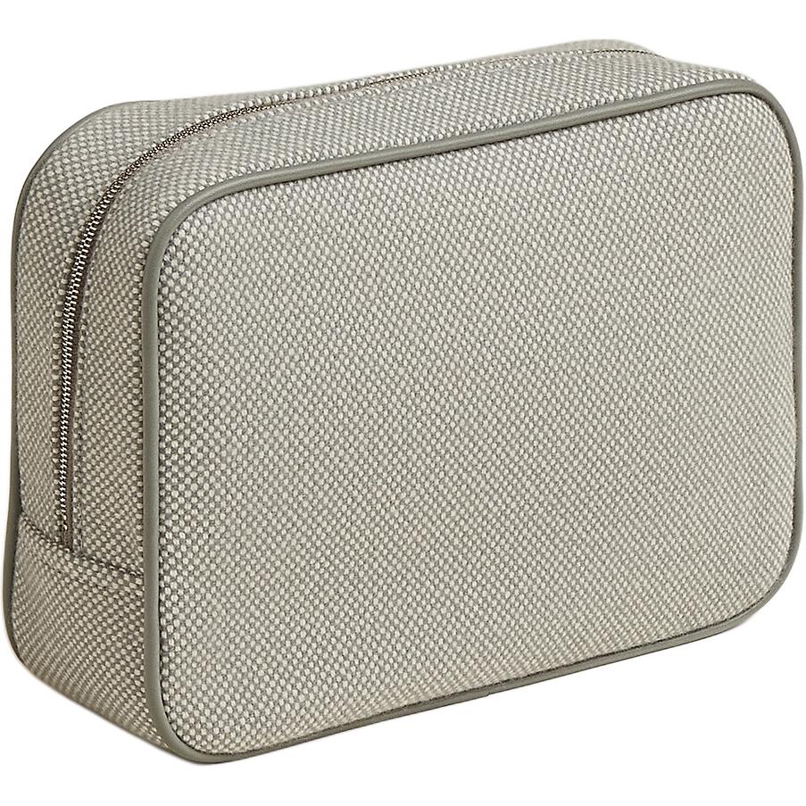Hermès H Knight Chapitre 25 Boucle Argentée Sac de Rangement de Voyage en Laine Mérinos Grands Sacs Unisexes H103976MV05