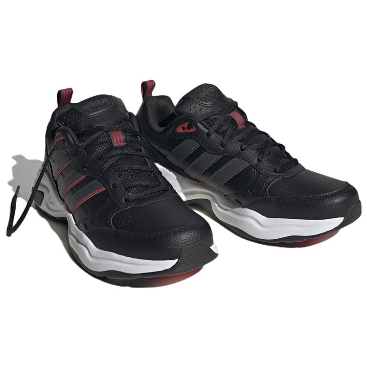 Adidas Strutter Black Scarlet Men Sneakers Core-Black Grey-Six Better-Scarlet HQ1828