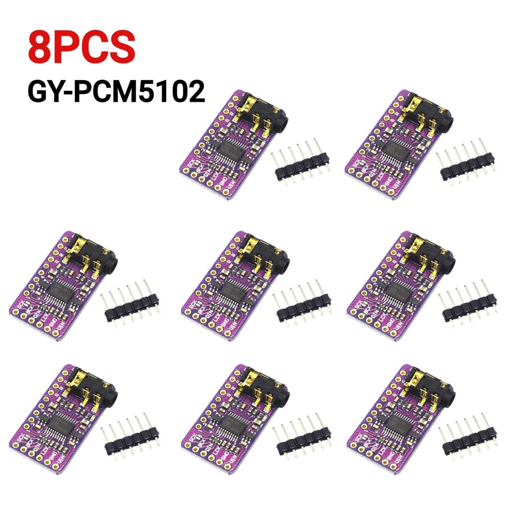 PCM5102 Digital Audio DAC Decoder Module I2S IIS Interface Lossless Digital Audio DAC Decoder Module for Arduino Raspberry Pi