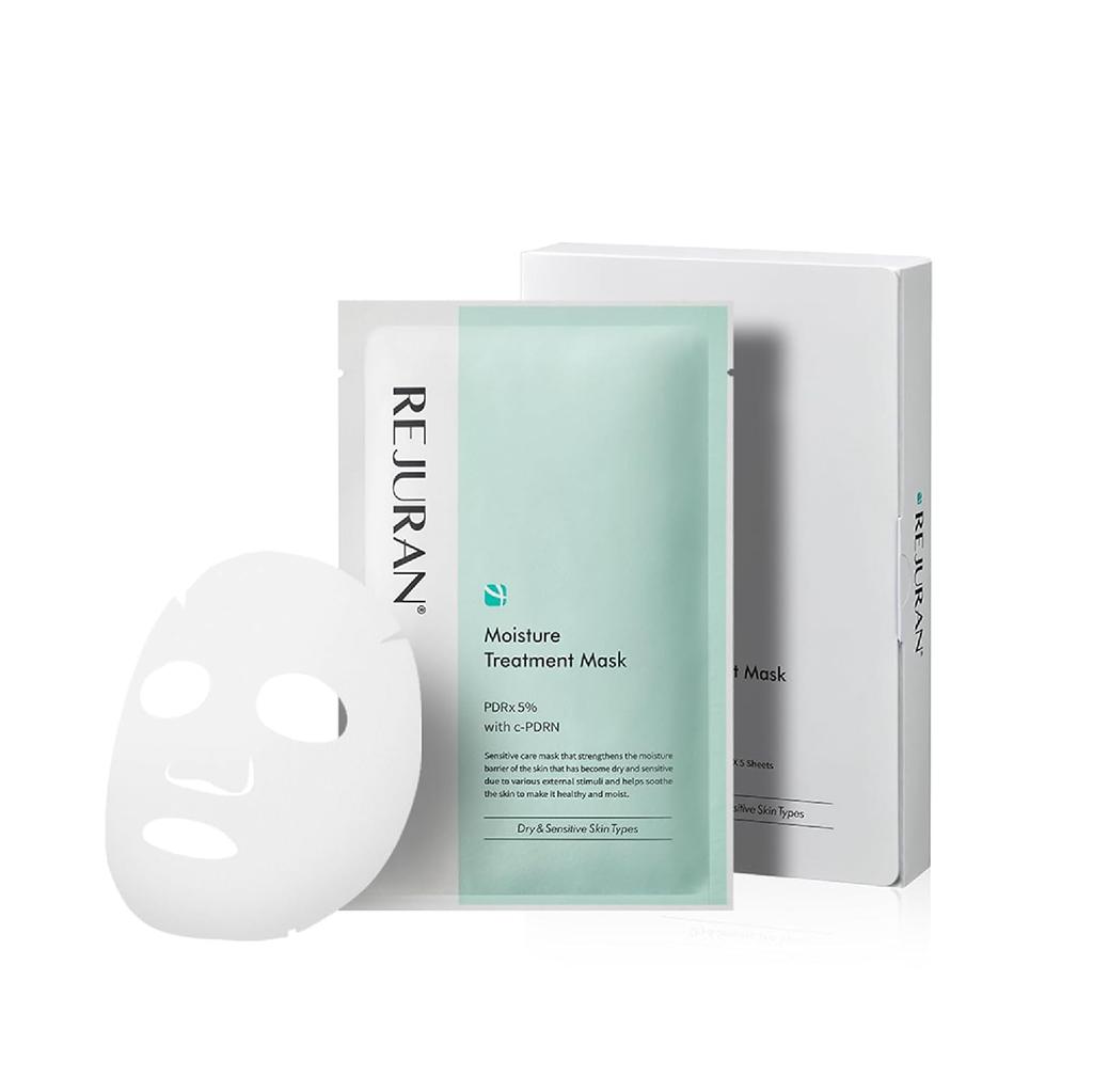 Official REJURAN Turnover Mask 5 Sheets PDRN Sheet Mask Night Care Firmness Moisturizing X Long-lasting (23ml 5EA)