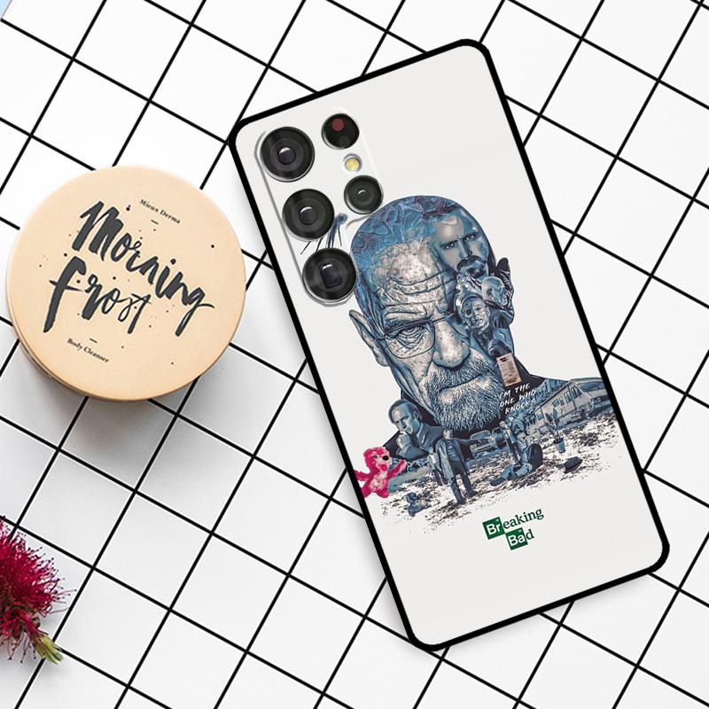 Heisenberg Breaking Bad Case For Samsung Galaxy S23 S10 S9 S8 Note 10 Plus Note 20 S22 Ultra S20 FE S21 FE Phone Cover