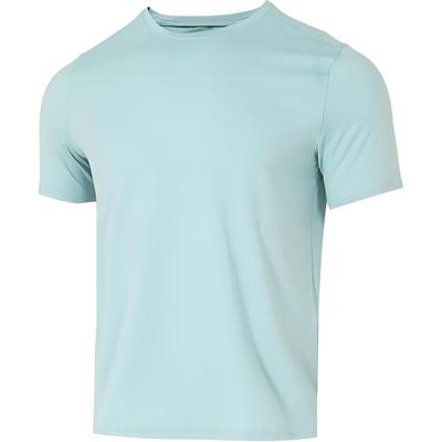 Solid Color Breathable Round Neck Sports T-Shirt Men Tops 1386973-477