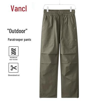 VANCL Men's Loose Straight-Leg Cargo Pants