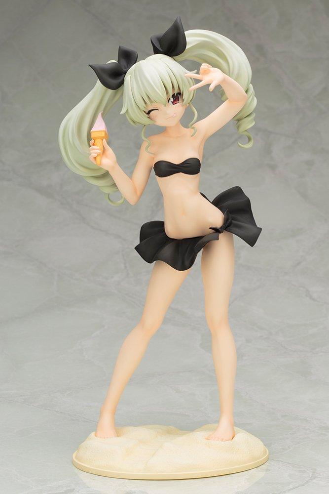Kotobukiya Girls Panzer Movie Anchovy Swimsuit Scale PVC Painted Finished Figure & Ver. 1/7