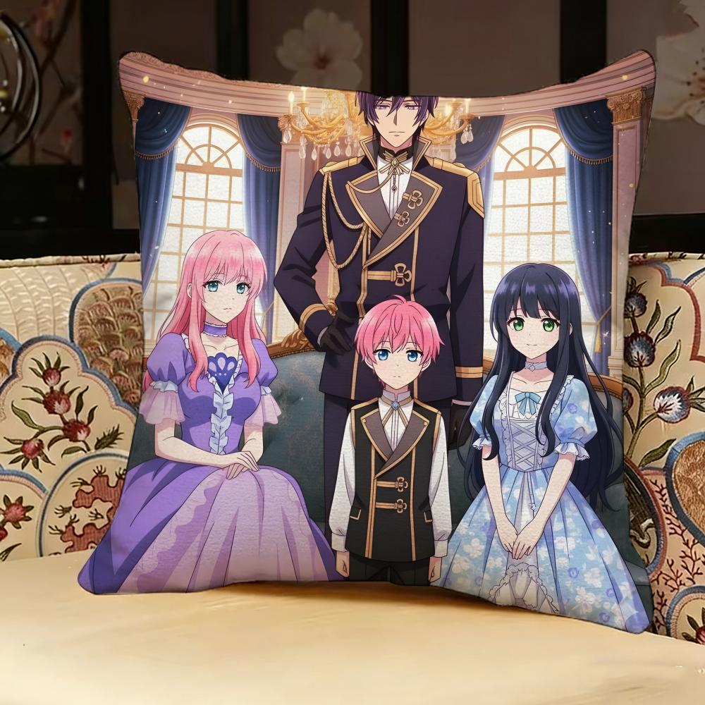 th TTime Loop ANIME Pillow Case Pillowcase Doublesided Printed Sofa Cushion Bedroom Headboard Pillow