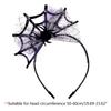 for Creative Web Hair Hoop Photoshoot Hair Holder Halloween Party Headwear for Children Adult Unisex
