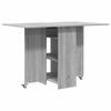 Dining Table 115 x 70 x 75 cm Engineered Wood Sonoma Grey