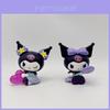 Kuromi Pvc Figurine Set With Candy Theme For Collectors And Giftgiving