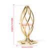 Spiral Stainless Steel Anal Plug Clitoris Butt Erotic Goods For Adults Non Vibrating Butt Plugs