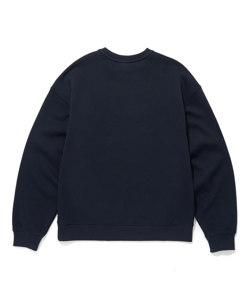 KULTE Script Chain Emb CrewneckD.Navy