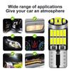 SEAMETAL 2pcs T10 W5W Led Car Light 26smd 4014 Lamp Bulb Automobile License Plate Lighting 6000K 12V