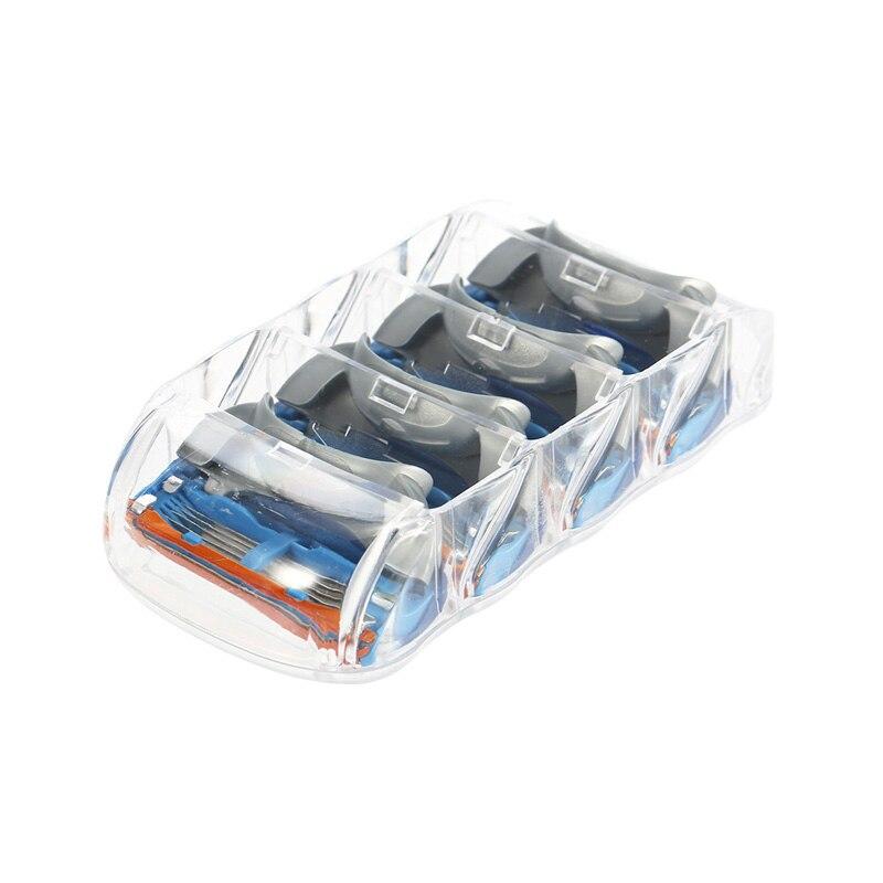 4 Pcs Razor For Men Shaving Blades Safety Blades Cassette Shaver Suit