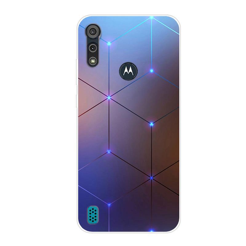 Pro Motorola Moto E6S 2020 Pouzdro Nárazuvzdorné Měkký Silikon TPU Zadní Kryt Pro Moto E6S 2020 E6i Pouzdra na Telefon E 6S Pouzdro Roztomilý Kreslený