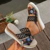 Summer Wedges Slippers Women Brand Flats Sandals Slingback Flip Flops Shoes Woman 2025 Trend Casual Slides Fashion Zapatos Mujer