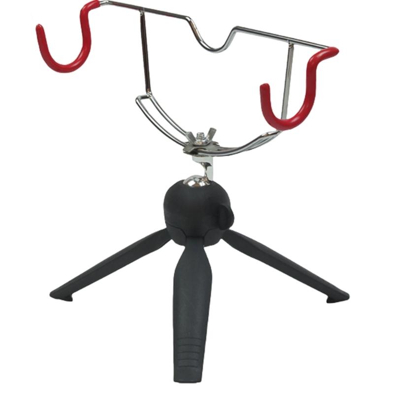 Portables Metal Fishing Poles Vertical Folding Ice Fishing Rod Holder Angling Tool for Winter and Lake Fishing