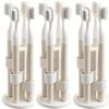 Rotating Toothbrush Holder Toothbrush Organizer Bathroom Desktop Toothbrush Storage Rack Makeup Brush Pen Organizer Dry Bathroom