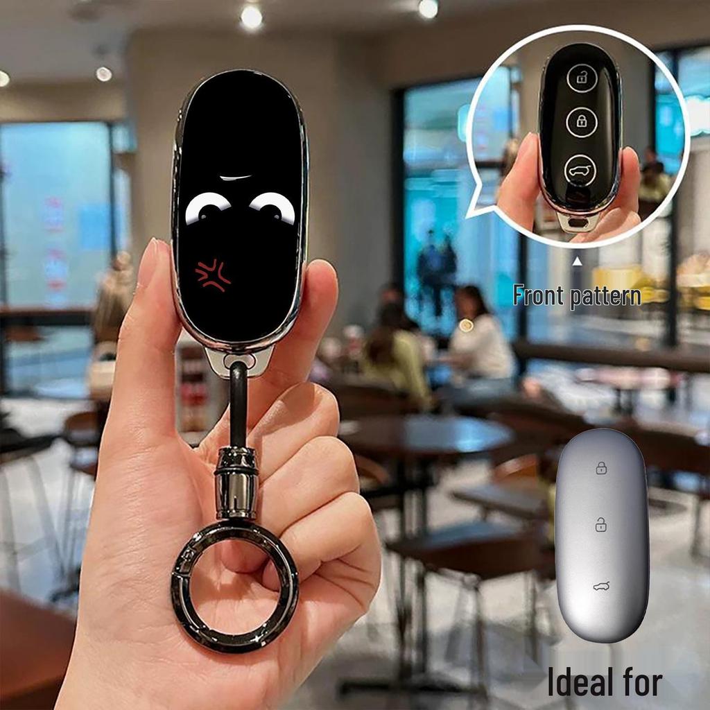 Ideales Einzel-Autoschlüsseletui: Premium Schutzhülle für L6/L7, Hochwertiges L8 mit L9 Schnalle
