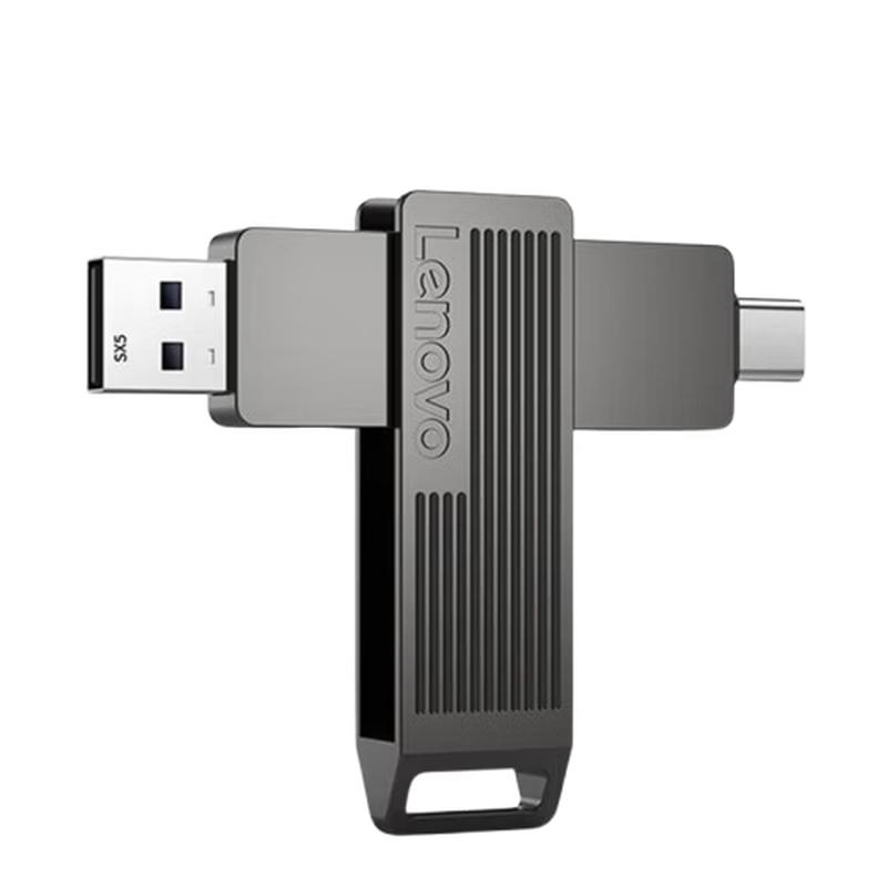 Lenovo SX5Pro Двух-интерфейсный Type-C/USB 3.2 SSD USB Флеш-накопитель