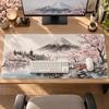 Mauspad Sakura See Berg Fuji Gamer printon demand HD Neues Benutzerdefiniertes Mauspad XXL Mechanische Tastaturunterlage Teppich PC-Mauspads