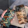 Vintage Kassette Retro Stil Handyhülle Für Samsung S26 S25 Plus S20 S20 Plus S22 Ultra S23 FE S21 Plus S21 Ultra Glas Hülle